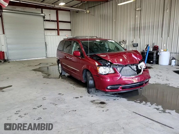 2016 Chrysler Town & Country Touring with VIN 2C4RC1BGXGR112948, listed as a Copart auction lot 54141965 with 60,100 mi miles and Salvage Title. Bid and sale history available at carsss.com. Image 15.
