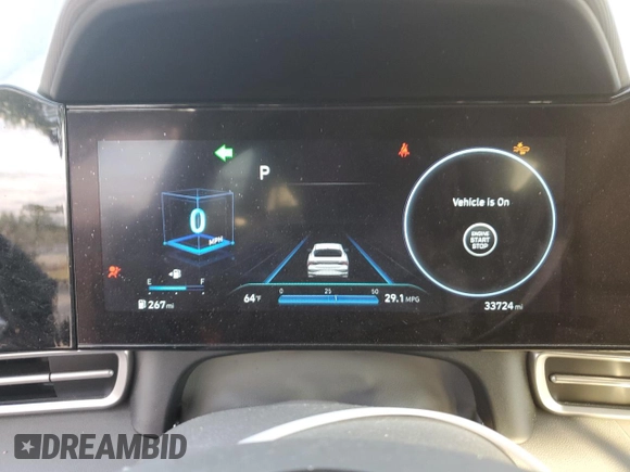 2023 Hyundai Elantra SEL with VIN 5NPLS4AG6PH099401, listed as a Copart auction lot 49340095 with 33,724 mi miles and Salvage Title. Bid and sale history available at DreamBid. Image 9.