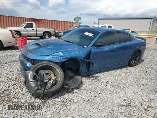 2022 Dodge Charger R/T with VIN 2C3CDXCT1NH189961, listed as a Copart auction lot 51160255 with 51,369 mi miles and Salvage title. Bid and sale history available at DreamBid. Image 1.