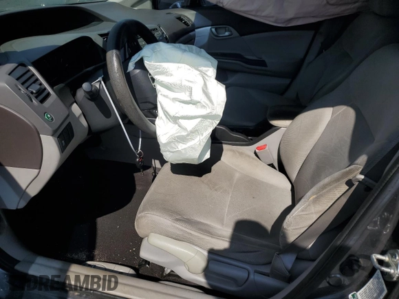 2012 Honda Civic LX с VIN 19XFB2F55CE064582, выставлен на аукционе Copart как лот 56233345 с пробегом 171 996 миль миль и Списание • Salvage title. История ставок и продаж доступна на DreamBid. Изображение 7.