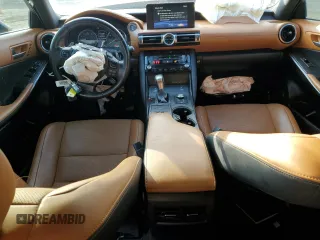 2022 Lexus IS with VIN JTHDA1D2XN5118601, listed as a Copart auction lot 86781894 with 59,375 mi miles and Salvage Title. Bid and sale history available at carsss.com. Image 8.