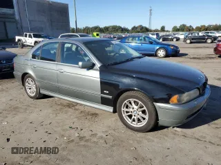 2003 BMW 5 Series 525iA with VIN WBADT43483GY99262, listed as a Copart auction lot 76890744 with 241,653 mi miles and Salvage Title. Bid and sale history available at carsss.com. Image 4.