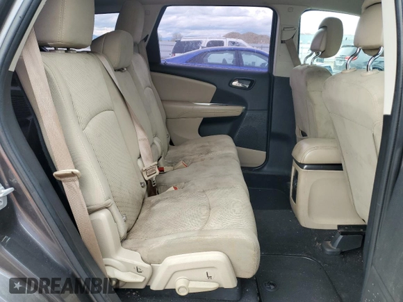 2015 Dodge Journey American Value with VIN 3C4PDCAB0FT595688, listed as a Copart auction lot 51043775 with 95,651 mi miles and Clean Title. Bid and sale history available at DreamBid. Image 10.