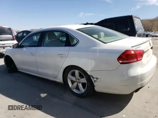 2013 Volkswagen Passat SE w/Sunroof with VIN 1VWBP7A35DC139094, listed as a Copart auction lot 48943295 with 74,302 mi miles and Salvage Title. Bid and sale history available at carsss.com. Image 2.