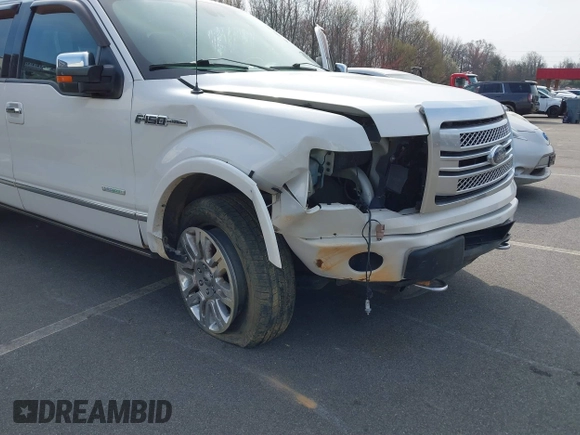 2014 Ford F-150 XL with VIN 1FTFW1ET1EFB06866, listed as a IAAI auction lot 41715890 with 238,605 mi miles. Bid and sale history available at carsss.com. Image 6.