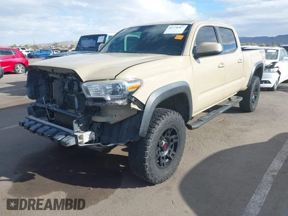 2017 Toyota Tacoma SR5 with VIN 3TMDZ5BN5HM020766, listed as a IAAI auction lot 41778367 with 100,048 mi miles. Bid and sale history available at carsss.com. Image 19.