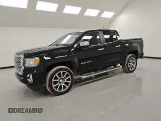 2021 GMC Canyon 4WD Denali with VIN 1GTG6EEN4M1118552, listed as a Copart auction lot 44969445 with 37,357 mi miles and Clean Title. Bid and sale history available at carsss.com. Image 1.