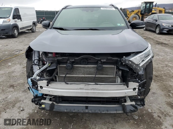 2020 Toyota RAV4 Hybrid XSE with VIN JTME6RFV3LD502316, listed as a Copart auction lot 43389425 with 39,670 mi miles and Salvage Title. Bid and sale history available at carsss.com. Image 5.
