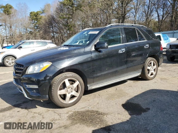 2014 Mercedes-Benz M 550 with VIN 4JGDA7DB0EA376522, listed as a Copart auction lot 42029495 with 94,742 mi miles and Salvage Title. Bid and sale history available at carsss.com. Image 1.