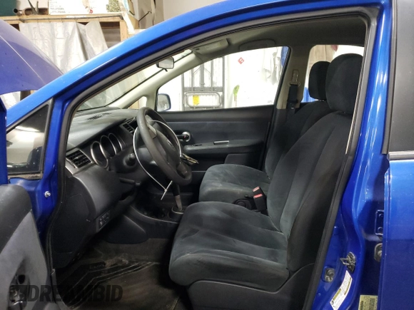 2008 Nissan Versa 1.8 S with VIN 3N1BC13E28L351166, listed as a Copart auction lot 47048055 with 150,840 mi miles and Salvage Title. Bid and sale history available at carsss.com. Image 7.