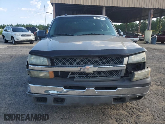 2003 Chevrolet Avalanche with VIN 3GNEK13T73G324663, listed as a Copart auction lot 67519804 with 159,084 mi miles and Salvage Title. Bid and sale history available at DreamBid. Image 5.