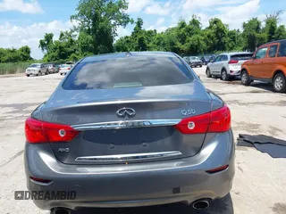 2014 Infiniti Q50 Sport with VIN JN1BV7AR4EM683887, listed as a IAAI auction lot 42550717 with 199,473 mi miles and . Bid and sale history available at DreamBid. Image 16.
