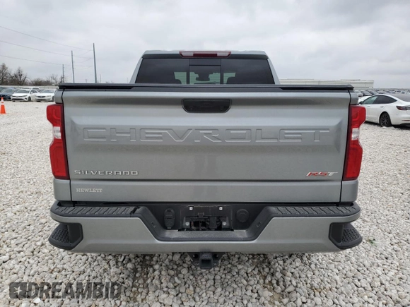 2024 Chevrolet Silverado 1500 RST with VIN 2GCPADED3R1250655, listed as a Copart auction lot 44391345 with 12,279 mi miles and Salvage Title. Bid and sale history available at carsss.com. Image 6.