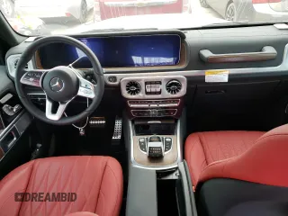 2023 Mercedes-Benz G 550 with VIN W1NYC6BJ3PX485277, listed as a Copart auction lot 43910834 with 4,902 mi miles and Salvage Title. Bid and sale history available at DreamBid. Image 8.
