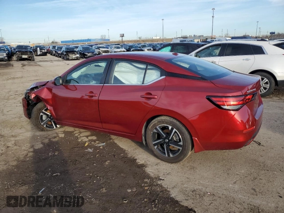 2024 Nissan Sentra SV with VIN 3N1AB8CV6RY268755, listed as a Copart auction lot 51936315 with 4,301 mi miles and Non Repairable. Bid and sale history available at DreamBid. Image 2.