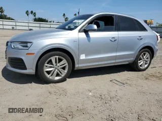 2018 Audi Q3 Premium z VIN WA1BCCFS3JR016890, wystawiony jako Copart lot #52594015 z przebiegiem 63 871 mil mil oraz Szkoda całkowita • Salvage title. Historia ofert i sprzedaży dostępna na DreamBid. Obrazek 1.