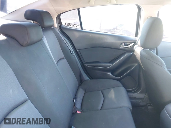2015 Mazda 3 i SV with VIN JM1BM1T79F1245605, listed as a IAAI auction lot 41251417 with 121,264 mi miles. Bid and sale history available at carsss.com. Image 8.