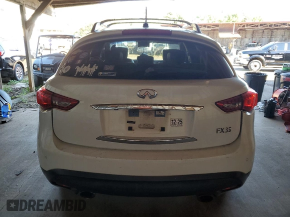 2010 Infiniti FX z VIN JN8AS1MU7AM800312, wystawiony jako Copart lot #46866455 z przebiegiem 181 761 mil mil oraz Szkoda całkowita • Salvage title. Historia ofert i sprzedaży dostępna na DreamBid. Obrazek 6.