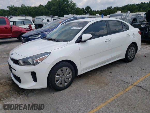 2019 Kia Rio S with VIN 3KPA24AB5KE232352, listed as a Copart auction lot 64700094 with 82,654 mi miles and Salvage Title. Bid and sale history available at carsss.com. Image 1.
