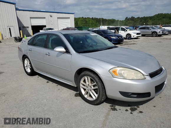 2013 Chevrolet Impala LTZ with VIN 2G1WC5E3XD1222887, listed as a Copart auction lot 51612205 with 200,526 mi miles and Salvage Title. Bid and sale history available at DreamBid. Image 4.
