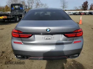 2019 BMW 7 Series 740i with VIN WBA7E2C53KB216819, listed as a Copart auction lot 76676013 with 60,928 mi miles. Bid and sale history available at carsss.com. Image 6.
