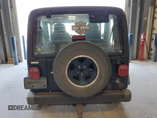 2004 Jeep Wrangler X with VIN 1J4FA39S14P721948, listed as a Copart auction lot 55998195 with Not Provided miles and Clean Title. Bid and sale history available at DreamBid. Image 6.