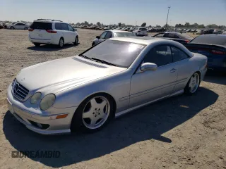 2002 Mercedes-Benz CL with VIN WDBPJ75J92A023181, listed as a Copart auction lot 64319274 with 116,177 mi miles and Clean Title. Bid and sale history available at carsss.com. Image 1.
