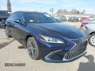 2025 Lexus ES with VIN 58ADZ1B17SU193248, listed as a IAAI auction lot 41428449 with 1,468 mi miles. Bid and sale history available at carsss.com. Image 1.