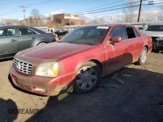 2002 Cadillac DeVille DTS with VIN 1G6KF57952U185198, listed as a Copart auction lot 82603374 with 133,290 mi miles and Non Repairable. Bid and sale history available at carsss.com. Image 1.