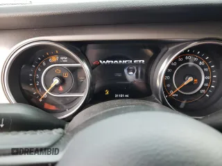 2020 Jeep Wrangler Willys with VIN 1C4GJXAN3LW335320, listed as a Copart auction lot 58863454 with 31,101 mi miles and Non repairable. Bid and sale history available at DreamBid. Image 9.