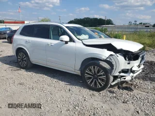 2020 Volvo XC90 Momentum with VIN YV4A22PKXL1591001, listed as a Copart auction lot 56908334 with 19,066 mi miles and Salvage Title. Bid and sale history available at carsss.com. Image 4.