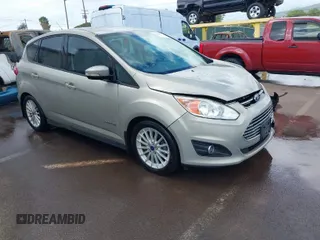 2015 Ford C-Max SE with VIN 1FADP5AU5FL120692, listed as a IAAI auction lot 41590616 with 102,381 mi miles. Bid and sale history available at carsss.com. Image 1.