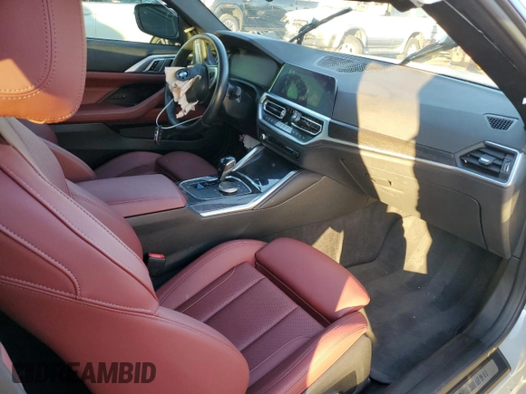 2023 BMW 4 Series 430i с VIN WBA53AP00PCN03414, выставлен на аукционе Copart как лот 81641014 с пробегом Не указан миль и Списание • Salvage title. История ставок и продаж доступна на DreamBid. Изображение 8.