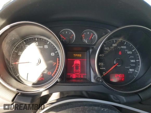 2008 Audi TT 2.0T with VIN TRUMF38J681033031, listed as a Copart auction lot 70658504 with 77,112 mi miles and Salvage Title. Bid and sale history available at carsss.com. Image 9.