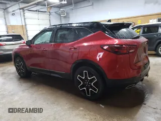 2024 Chevrolet Blazer RS with VIN 3GNKBKRS1RS275778, listed as a Copart auction lot 50371005 with 11,042 mi miles and Salvage title. Bid and sale history available at DreamBid. Image 2.