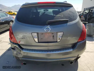 2006 Nissan Murano SE with VIN JN8AZ08W16W502528, listed as a Copart auction lot 74461844 with 144,934 mi miles and Salvage Title. Bid and sale history available at carsss.com. Image 6.