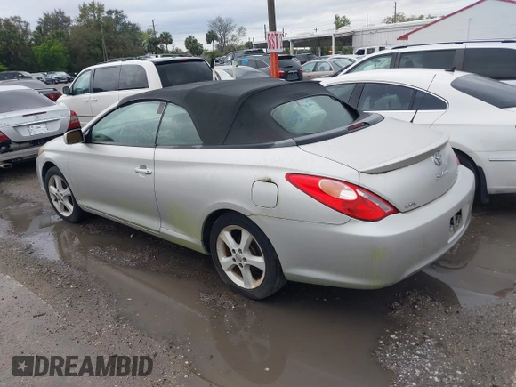 2004 Toyota Solara SE with VIN 4T1FA38PX4U025721, listed as a IAAI auction lot 41634195 with 154,279 mi miles. Bid and sale history available at carsss.com. Image 3.