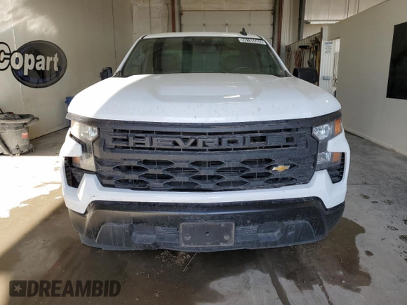 2023 Chevrolet Silverado 1500 Work Truck with VIN 3GCNAAEK8PG355779, listed as a Copart auction lot 50185505 with 152,256 mi miles and Clean Title. Bid and sale history available at DreamBid. Image 5.