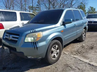 2006 Honda Pilot EX with VIN 2HKYF18456H516414, listed as a IAAI auction lot 41784477 with 241,735 mi miles. Bid and sale history available at carsss.com. Image 2.