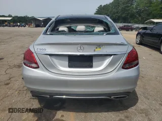 2017 Mercedes-Benz C 300 with VIN WDDWF4JB2HR253222, listed as a Copart auction lot 56388125 with 105,591 mi miles and Salvage title. Bid and sale history available at DreamBid. Image 6.