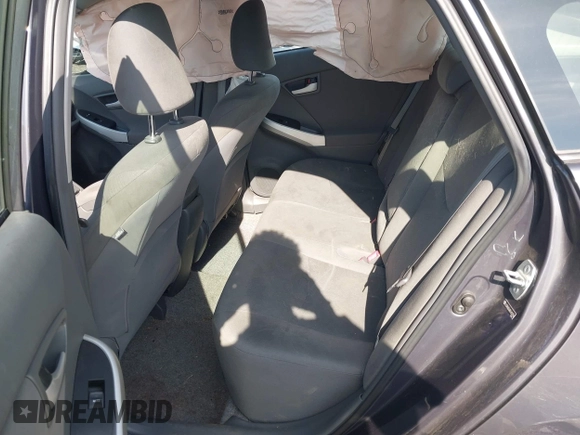 2011 Toyota Prius I with VIN JTDKN3DU8B1420756, listed as a IAAI auction lot 42063792 with 87,172 mi miles and . Bid and sale history available at DreamBid. Image 8.