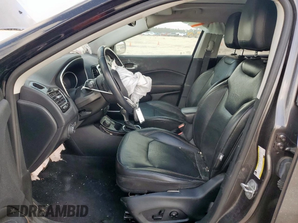 2018 Jeep Compass Limited with VIN 3C4NJDCB9JT206736, listed as a Copart auction lot 59838055 with 124,992 mi miles and Salvage title. Bid and sale history available at DreamBid. Image 7.