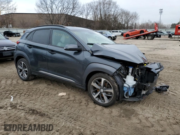 2018 Hyundai Kona Limited with VIN KM8K3CA57JU095478, listed as a Copart auction lot 72388522 with 60,097 mi miles. Bid and sale history available at carsss.com. Image 4.