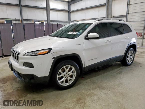 2018 Jeep Cherokee Latitude Plus with VIN 1C4PJLLB1JD542597, listed as a Copart auction lot 61545105 with 218,442 mi miles and Clean title. Bid and sale history available at DreamBid. Image 1.