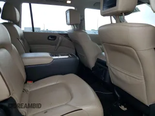 2020 Nissan Armada Platinum z VIN JN8AY2NF6L9360075, wystawiony jako Copart lot #55240645 z przebiegiem 93 505 mil mil oraz Szkoda całkowita • Salvage title. Historia ofert i sprzedaży dostępna na DreamBid. Obrazek 11.
