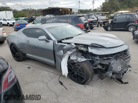 2024 Chevrolet Camaro 1LT with VIN 1G1FA1RS4R0109035, listed as a Copart auction lot 82285474 with 8,187 mi miles and Salvage Title. Bid and sale history available at DreamBid. Image 4.