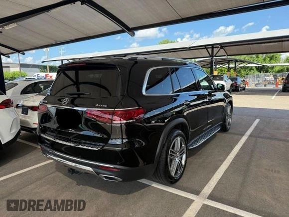 2020 Mercedes-Benz GLS 450 with VIN 4JGFF5KE9LA255626, listed as a Copart auction lot 64509185 with 96,233 mi miles and Clean title. Bid and sale history available at DreamBid. Image 4.