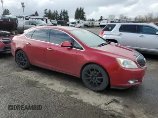 2012 Buick Verano Leather Group with VIN 1G4PS5SK5C4224359, listed as a Copart auction lot 45978045 with 176,672 mi miles and Salvage Title. Bid and sale history available at carsss.com. Image 4.