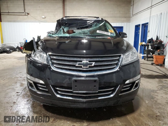 2017 Chevrolet Traverse Premier with VIN 1GNKVJKD3HJ313623, listed as a Copart auction lot 48889755 with 152,398 mi miles and Salvage Title. Bid and sale history available at DreamBid. Image 5.