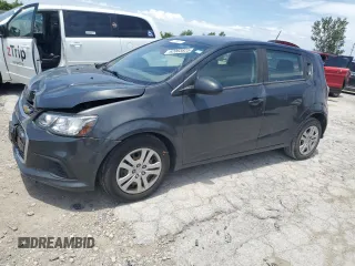 2020 Chevrolet Sonic LT with VIN 1G1JG6SB7L4131806, listed as a Copart auction lot 62063825 with 152,262 mi miles and Salvage title. Bid and sale history available at DreamBid. Image 1.